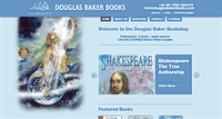 Desktop Screenshot of douglasbakerbooks.com